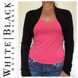 White House Black Market Black Shrug 